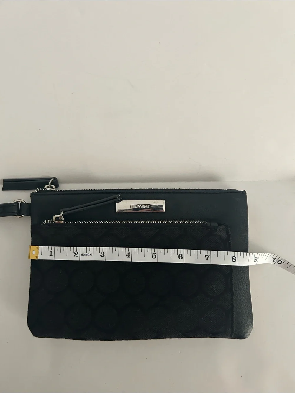 Nine West Black Wristlet Clutch